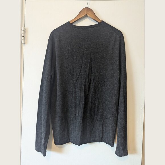 PATRICK ASSARAF - 100% Cashmere grey sweater - Sz XL - Picture 3 of 6